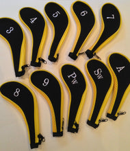 Load image into Gallery viewer, JL Golf 10 Neoprene Iron Headcovers
